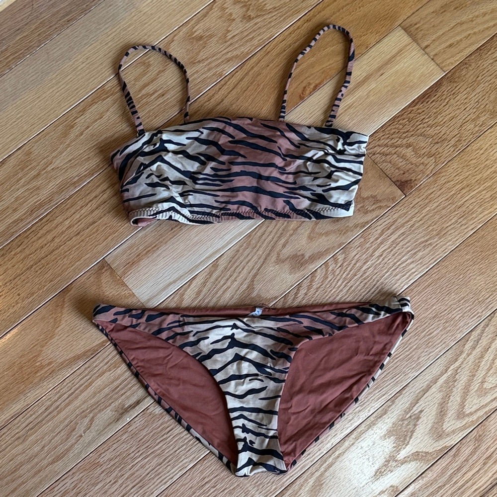 Vitamin A Tiger Print Bikini